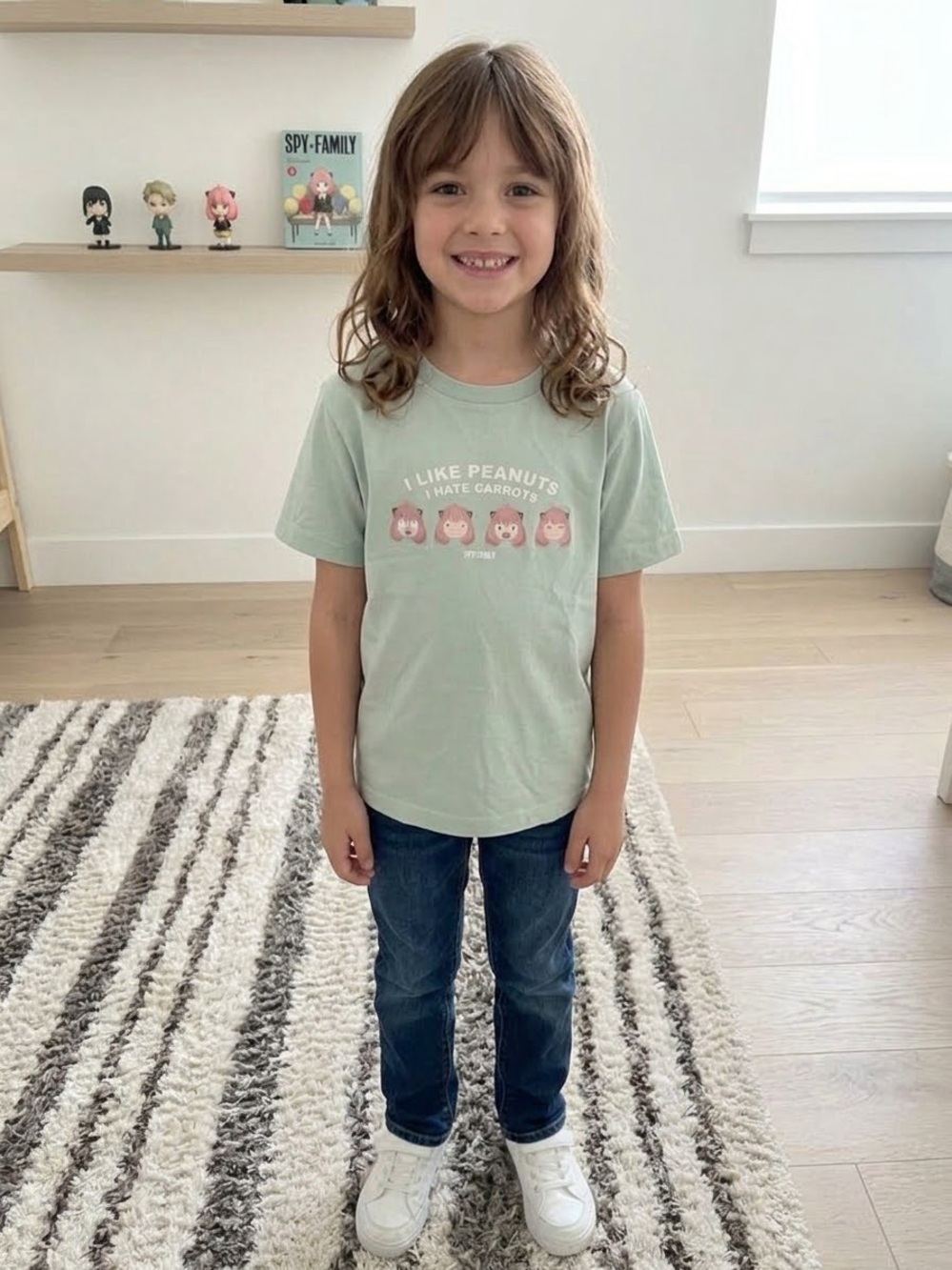 UNIQLO x SPY×FAMILY Anya Forger Graphic Tee (Kids 9-10Y / 140cm)